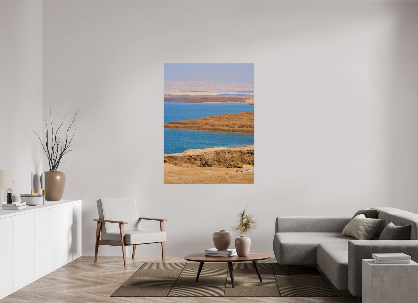 45 x 60″, Color standard Dead Sea