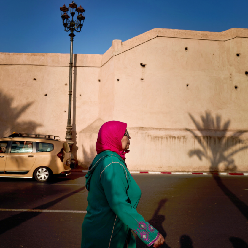 Main image Marrakech Lady in Red Head Scarf