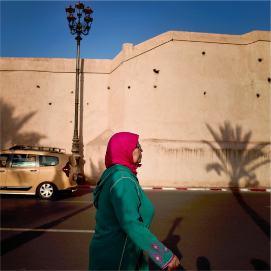 Main image Marrakech Lady in Red Head Scarf