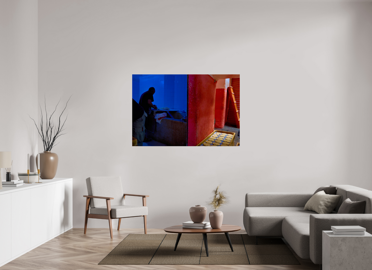 60 x 40″, Photo Print On Fuji Crystal DP II Marrakech Bread Baker