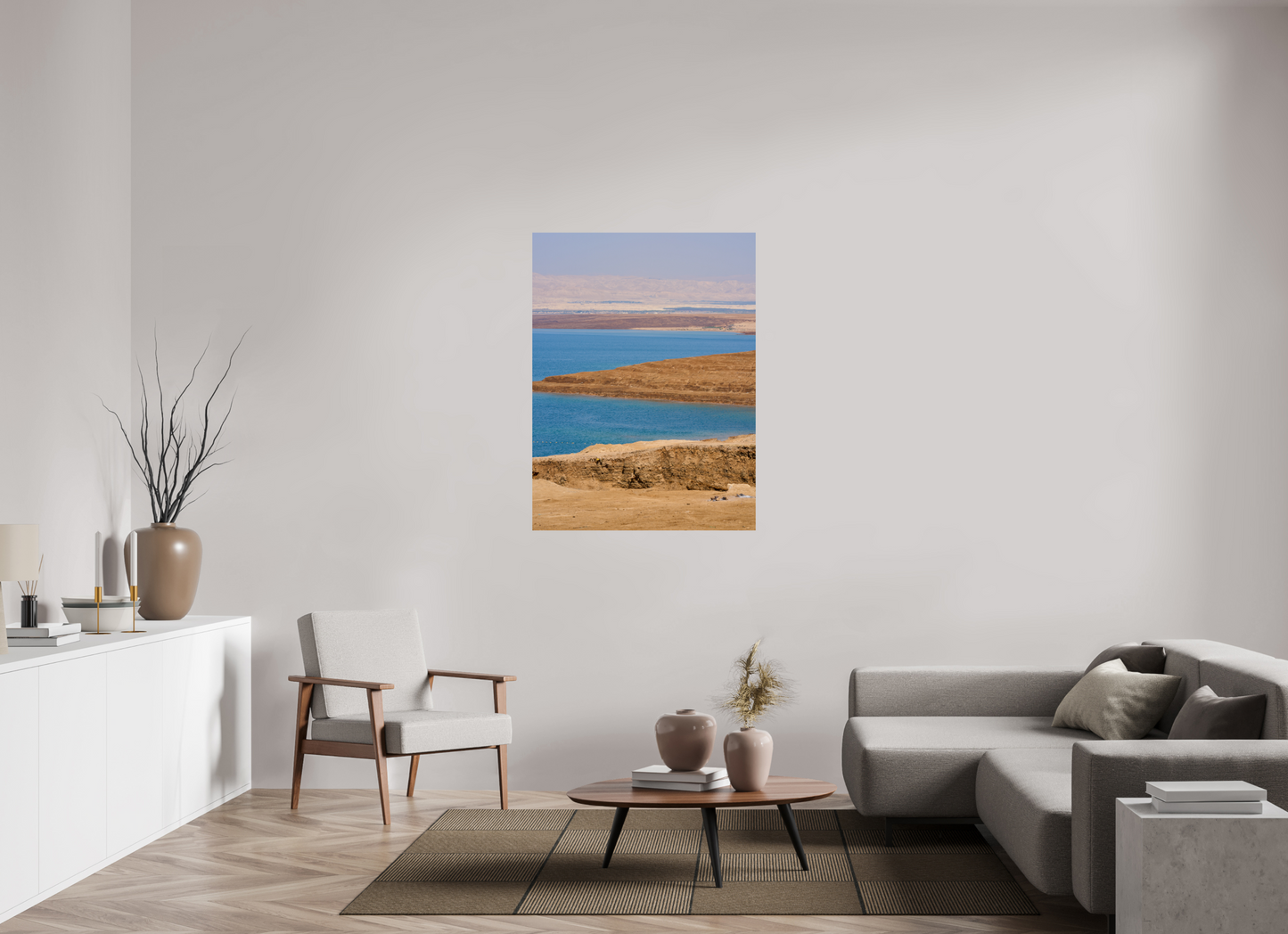 36 x 48″, Color standard Dead Sea